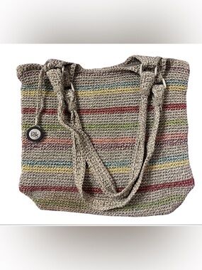 The Sak Crochet Stripe Tote